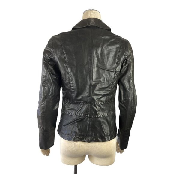 June black leather blazer - Picture 7 of 10